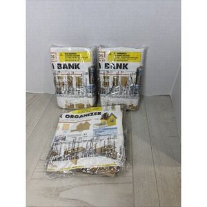 3 New Home Depot DIY Workshop Kits 2 ATM 1 Desk Organizer |NEW SEALED|